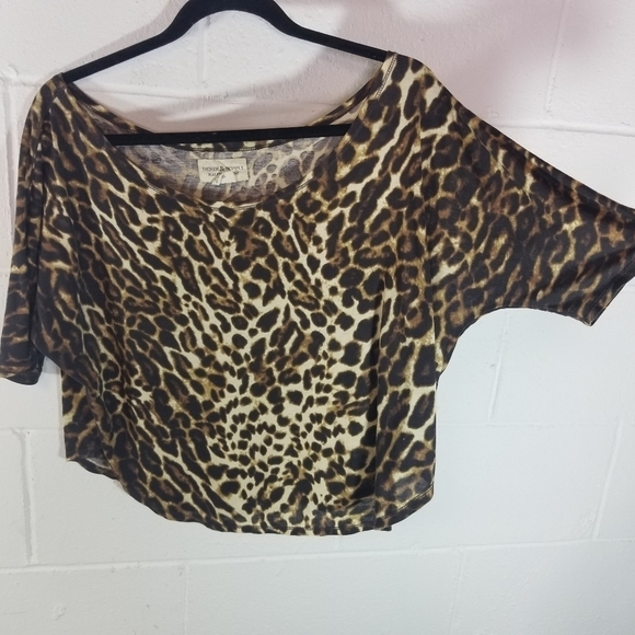 Denim & Supply Ralph Lauren animal print oversized boxy tee - Picture 4 of 5